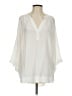 C'isa 100% Polyester Ivory 3/4 Sleeve Blouse Size S - photo 1