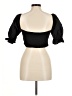 More To Come Black 3/4 Sleeve Blouse Size M - photo 2