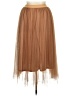 Shein 100% Polyester Brown Tan Formal Skirt Size XL - photo 2