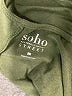 Soho Solid Green Casual Dress Size L - photo 7