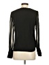 Express 100% Polyester Black Long Sleeve Blouse Size XS - photo 2