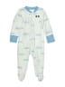 Under Armour Print Blue Long Sleeve Onesie Size 6-9 mo - photo 1