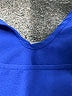 Unbranded 100% Polyester Blue Short Sleeve Blouse Size L - photo 7