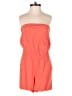 Divided by H&M 100% Viscose Solid Orange Romper Size 4 - photo 1