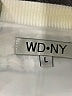 WD.NY 100% Polyester Houndstooth White Jacket Size L - photo 3