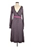 Bushwacker Chevron-herringbone Purple Casual Dress Size M - photo 1