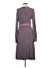 Bushwacker Chevron-herringbone Purple Casual Dress Size M - photo 2