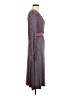 Bushwacker Chevron-herringbone Purple Casual Dress Size M - photo 4