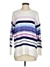 Ann Taylor LOFT Stripes White Pullover Sweater Size XS - photo 1