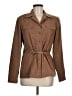 M.H.M. Melissa Harper 100% Polyester Brown Jacket Size 8 - photo 1