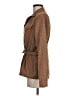 M.H.M. Melissa Harper 100% Polyester Brown Jacket Size 8 - photo 5