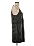 Parker 100% Polyester Metallic Black Cocktail Dress Size 4 - photo 4