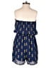 Alya 100% Polyester Print Blue Romper Size S - photo 2