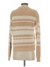 Veda Stripes Tan Turtleneck Sweater Size S - photo 2