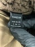 Shein 100% Polyester Brown Coat Size 4 - photo 6
