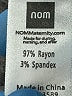 NOM Black Long Sleeve Blouse Size S (estimated) - photo 7