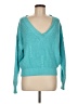 Hunter's Glen 100% Acrylic Teal Pullover Sweater Size M - photo 1