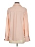 Zara 100% Polyester Pink Long Sleeve Blouse Size XS - photo 2
