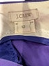 J.Crew Solid Purple Formal Skirt Size 12 - photo 4