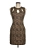 Bailey Blue Argyle Brown Cocktail Dress Size M - photo 1
