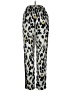 See and Be Seen 100% Polyester Animal Print Silver Casual Pants Size M - photo 2