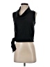 Express 100% Polyester Black Sleeveless Blouse Size 5 - 6 - photo 1