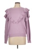 Cocobleu Purple Pullover Sweater Size L - photo 1