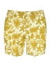 J.Crew 100% Linen Print Yellow White Board Shorts Size 2 - photo 1