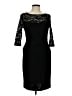 R&M Richards Black Cocktail Dress Size 6 - photo 1