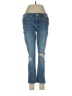 Paisley Sky Hearts Blue Jeans Size 8 - photo 1