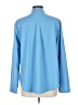 Unbranded 100% Polyester Blue Long Sleeve Blouse Size L - photo 2