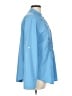 Unbranded 100% Polyester Blue Long Sleeve Blouse Size L - photo 4