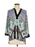 Rafaella Blue 3/4 Sleeve T-Shirt Size M (petite) - photo 1