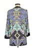 Rafaella Blue 3/4 Sleeve T-Shirt Size M (petite) - photo 2