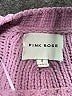 Pink Rose Purple Pullover Sweater Size S - photo 4