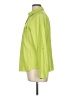 Chico's Solid Green 3/4 Sleeve Button-Down Shirt Size Med (1) - photo 5