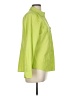 Chico's Solid Green 3/4 Sleeve Button-Down Shirt Size Med (1) - photo 4