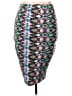 Rebdolls Print Teal Casual Skirt Size 2X - photo 1