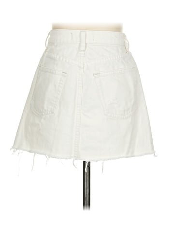 We the Free Denim Skirt (view 2)