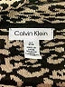 Calvin Klein 100% Acrylic Animal Print Tan Poncho Size L - photo 7