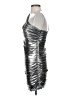 ASTR The Label Metallic Silver Cocktail Dress Size S - photo 5