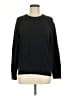 Gap 100% Cotton Solid Black Pullover Sweater Size M - photo 1