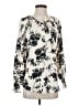 Assorted Brands Ivory Long Sleeve Blouse Size S - photo 1