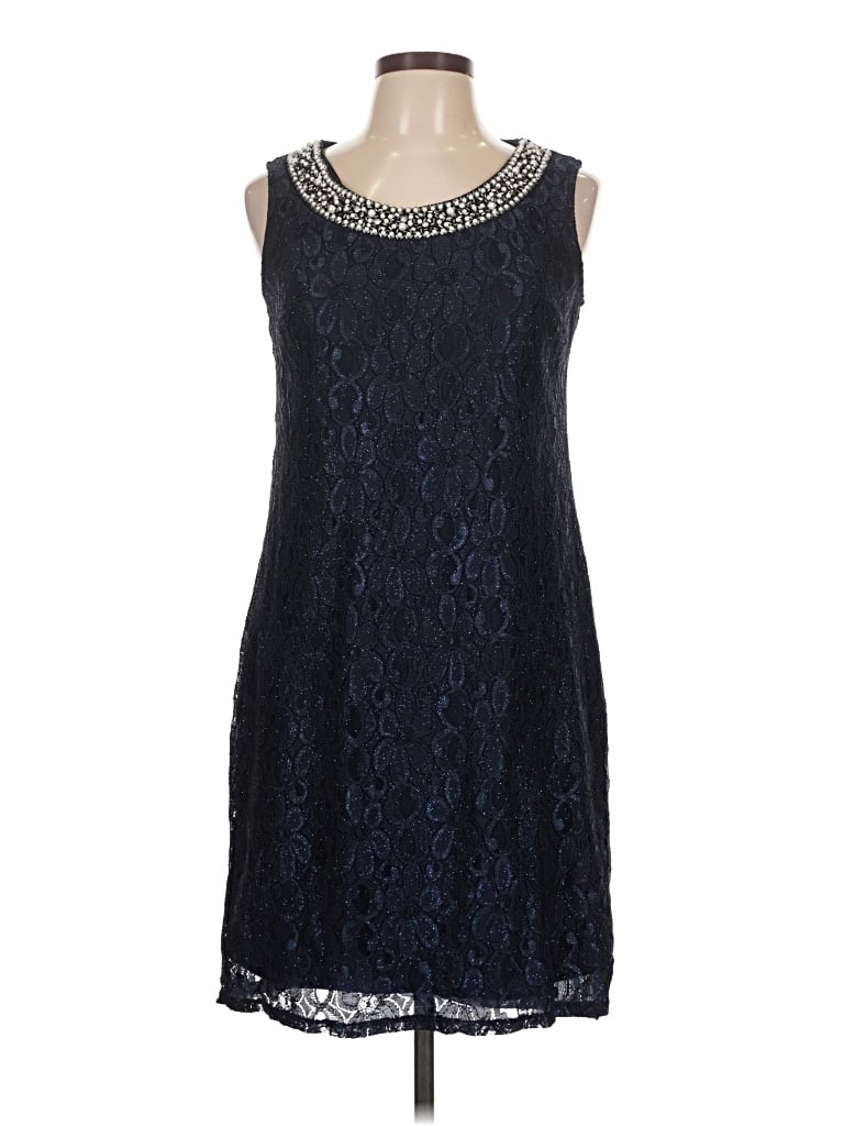 Pre-owned R & M Richards Cocktail Dress In Blue
