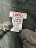 IZOD Solid Black Long Sleeve Button-Down Shirt Size L - photo 7
