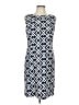 Connected Apparel Argyle Blue Casual Dress Size 12 - photo 1