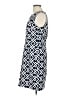 Connected Apparel Argyle Blue Casual Dress Size 12 - photo 5