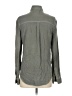 Aeropostale 100% Rayon Gray Long Sleeve Button-Down Shirt Size S - photo 2
