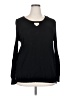 One A 100% Polyester Black Pullover Sweater Size XXL - photo 1