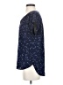 Gap 100% Modal Stars Blue Short Sleeve Blouse Size XS - photo 5